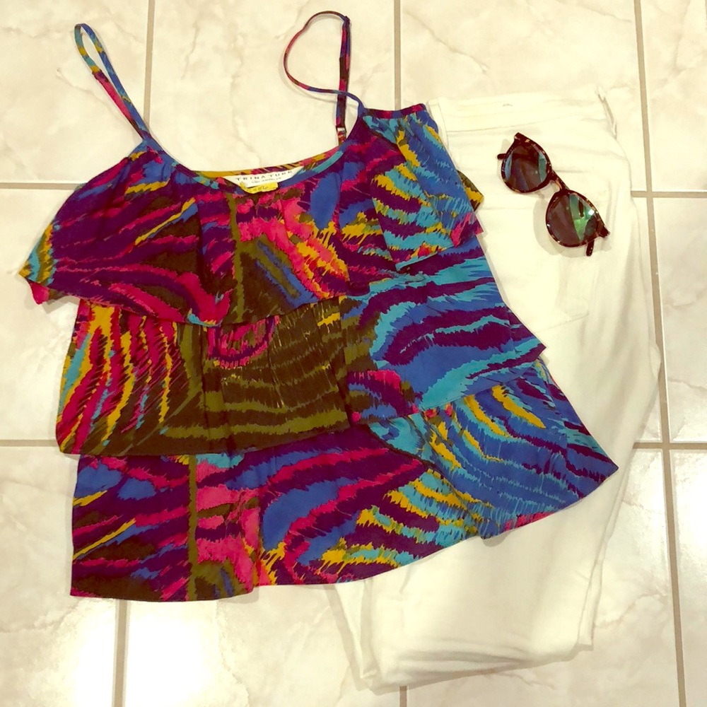 Trina Turk Top; Vacay is Calling!